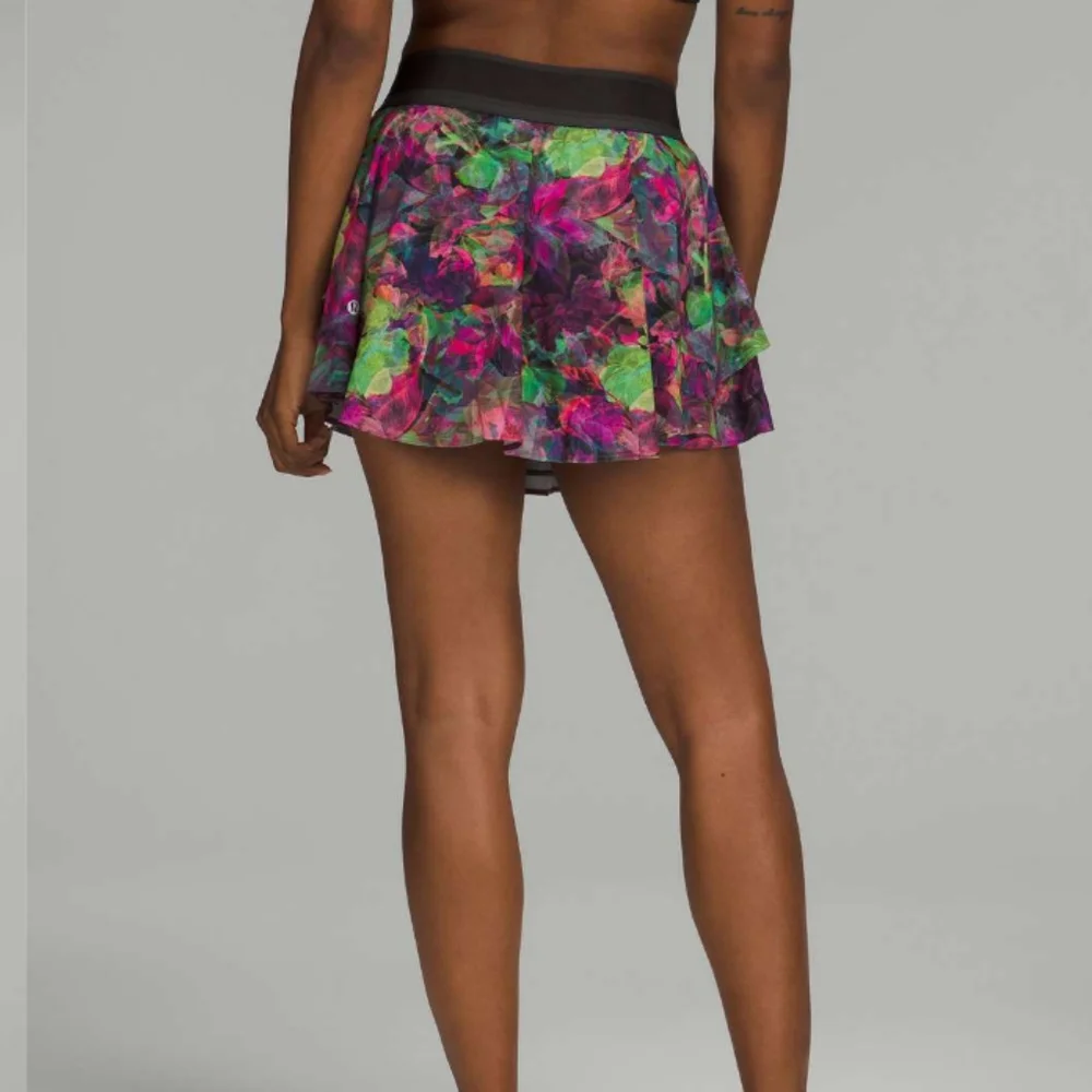 Lululemon Court Rival High-Rise Skirt 2 Vivid Floral Tone Multi